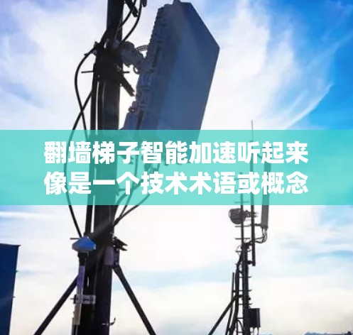 翻墙梯子智能加速听起来像是一个技术术语或概念,可能涉及到网络加速、爬虫技术或爬虫算法。以下是对该概念的详细解释 翻墙梯子智能加速听起来像是一个技术术语或概念,可能涉及到网络加速、爬虫技术或爬虫算法。以下是对该概念的详细解释