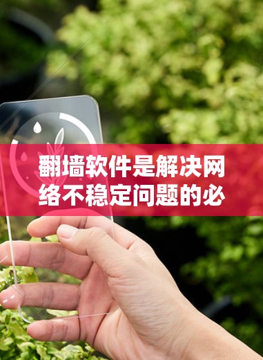 翻墙软件是解决网络不稳定问题的必需工具,根据用户的具体需求选择合适的软件。以下是根据不同情况推荐的翻墙软件推荐